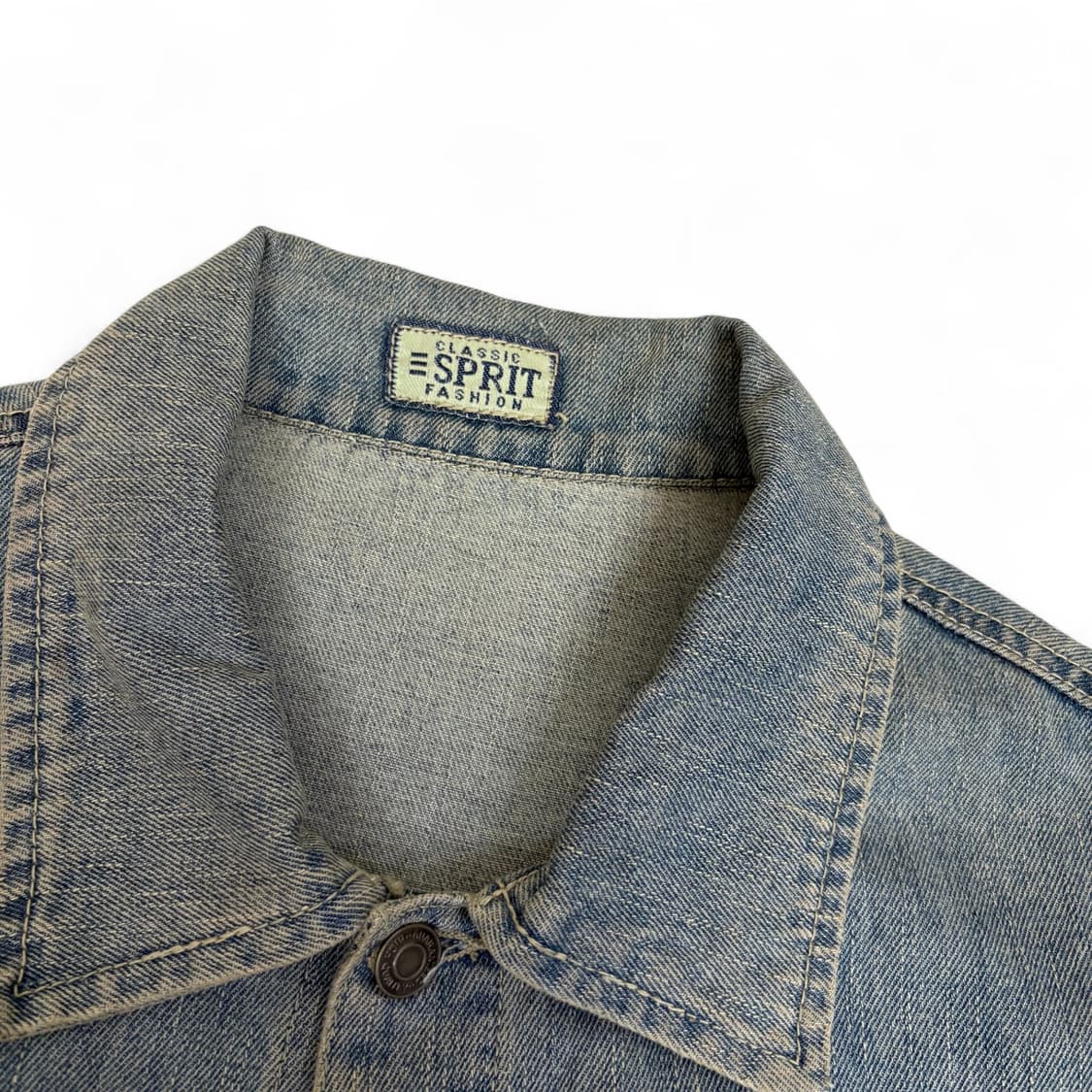 에스프릿 esprit 더티 캣 워싱 데님 자켓 상품이미지5