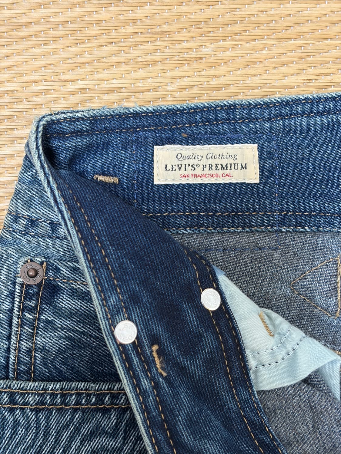 W 리바이스 배기 대드 진 25 상품이미지4