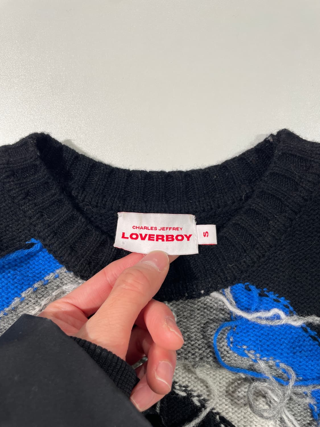 찰리 제프리 러버보이 21F/W 블랙 테슬 니트 베스트 상품이미지7