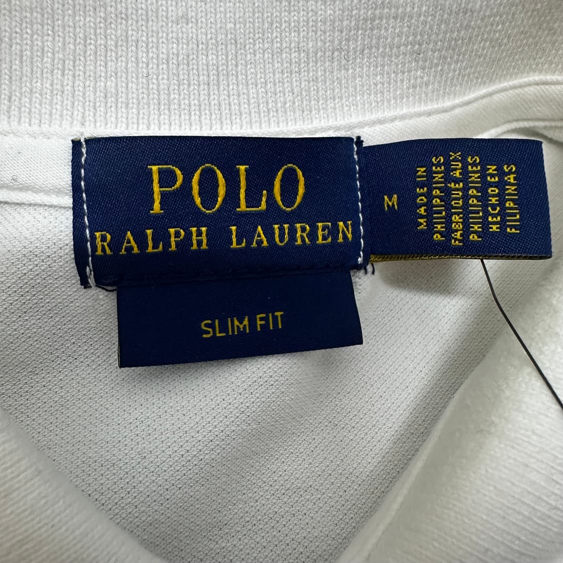 [새상품] 폴로 랄프로렌 여성 카라티 반팔티셔츠 화이트 M 상품이미지3