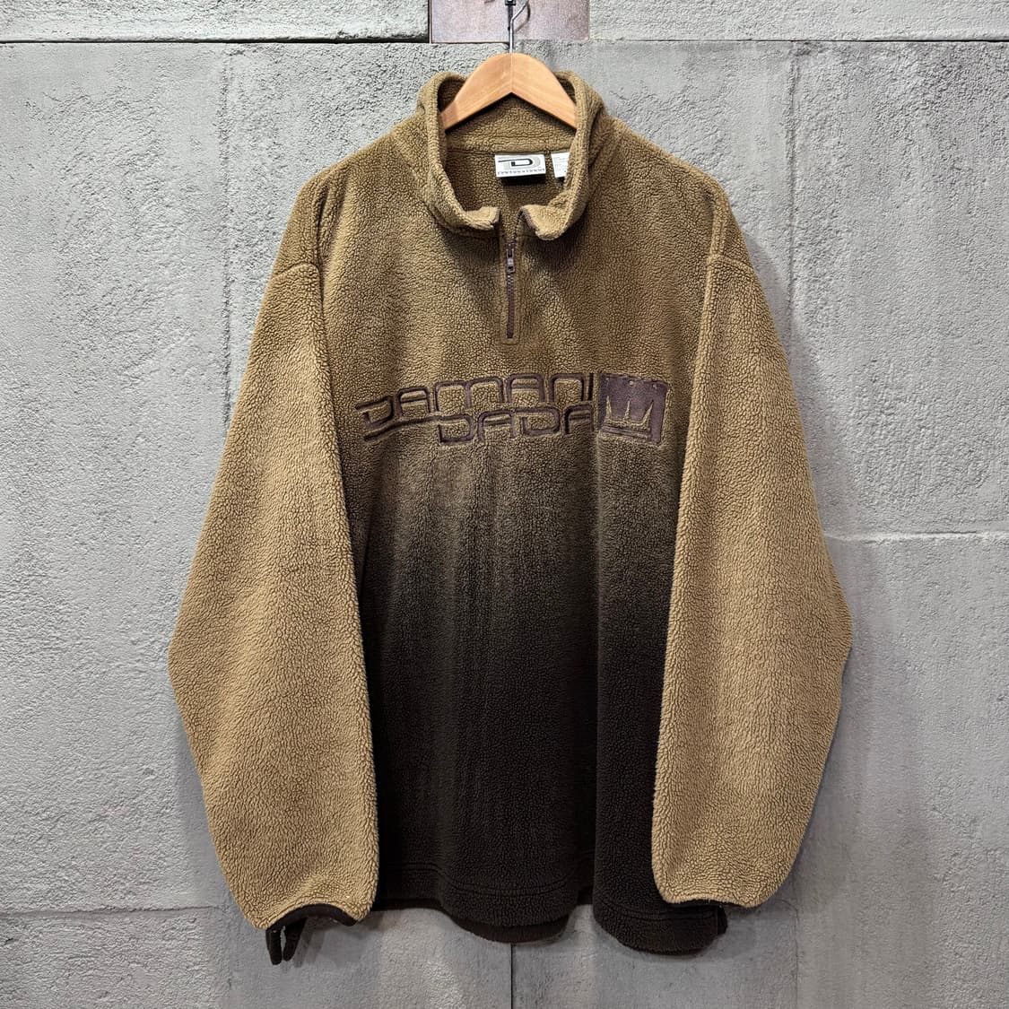 90s 다마니 다다 반집업 후리스 (2XL)   상품이미지1