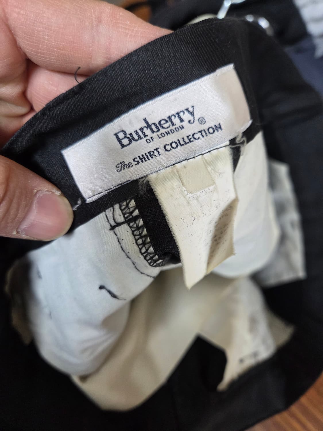 버버리 빈티지 올드스쿨 슬렉스 팬츠 대략 32 상품이미지5