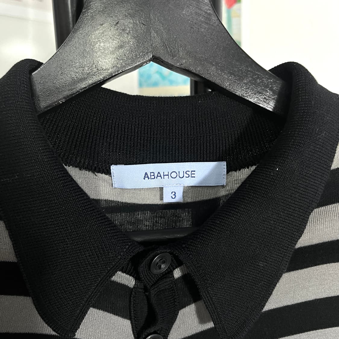 아바하우스 피케 니트 반팔티 상품이미지4