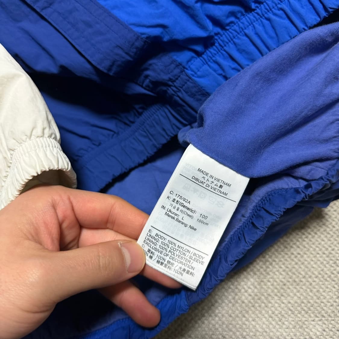 나이키 리이슈 빅로고 우븐 자켓 상품이미지4