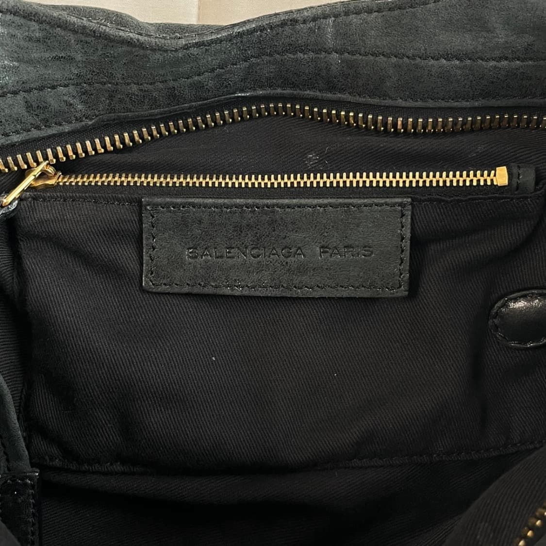 발렌시아가 모터백 블랙 상품이미지5