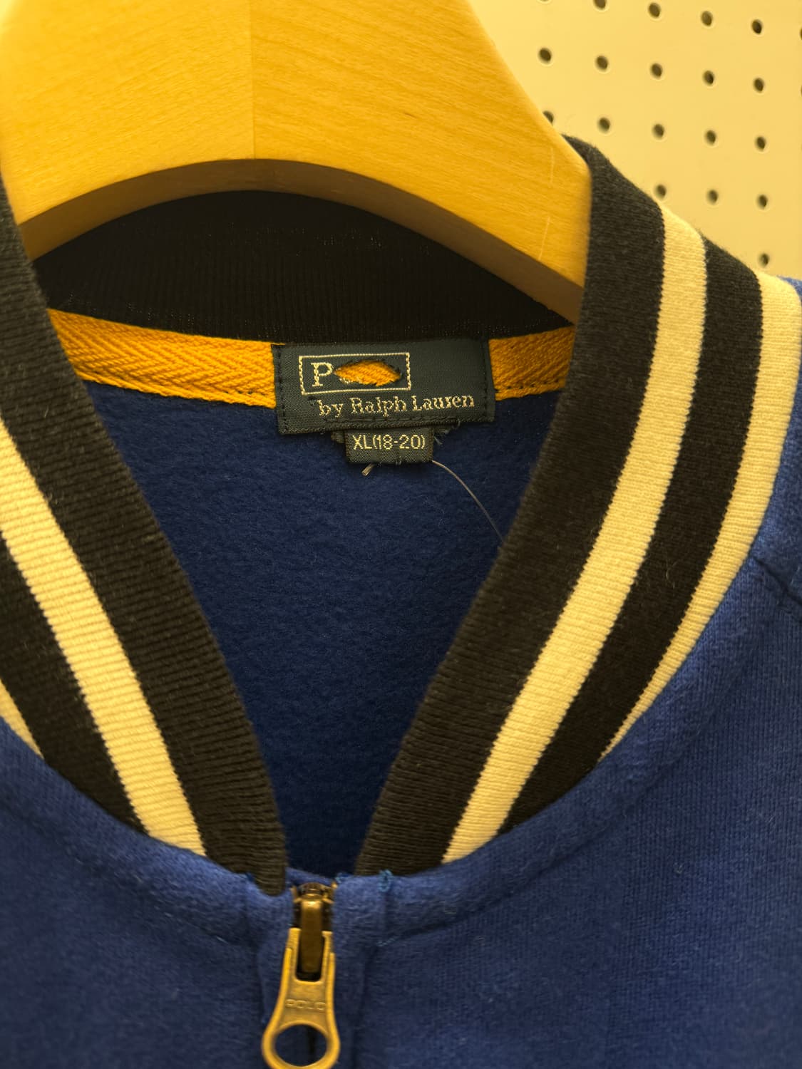 폴로 랄프로렌 포니 로고 집업 바시티 자켓 U1074 상품이미지5