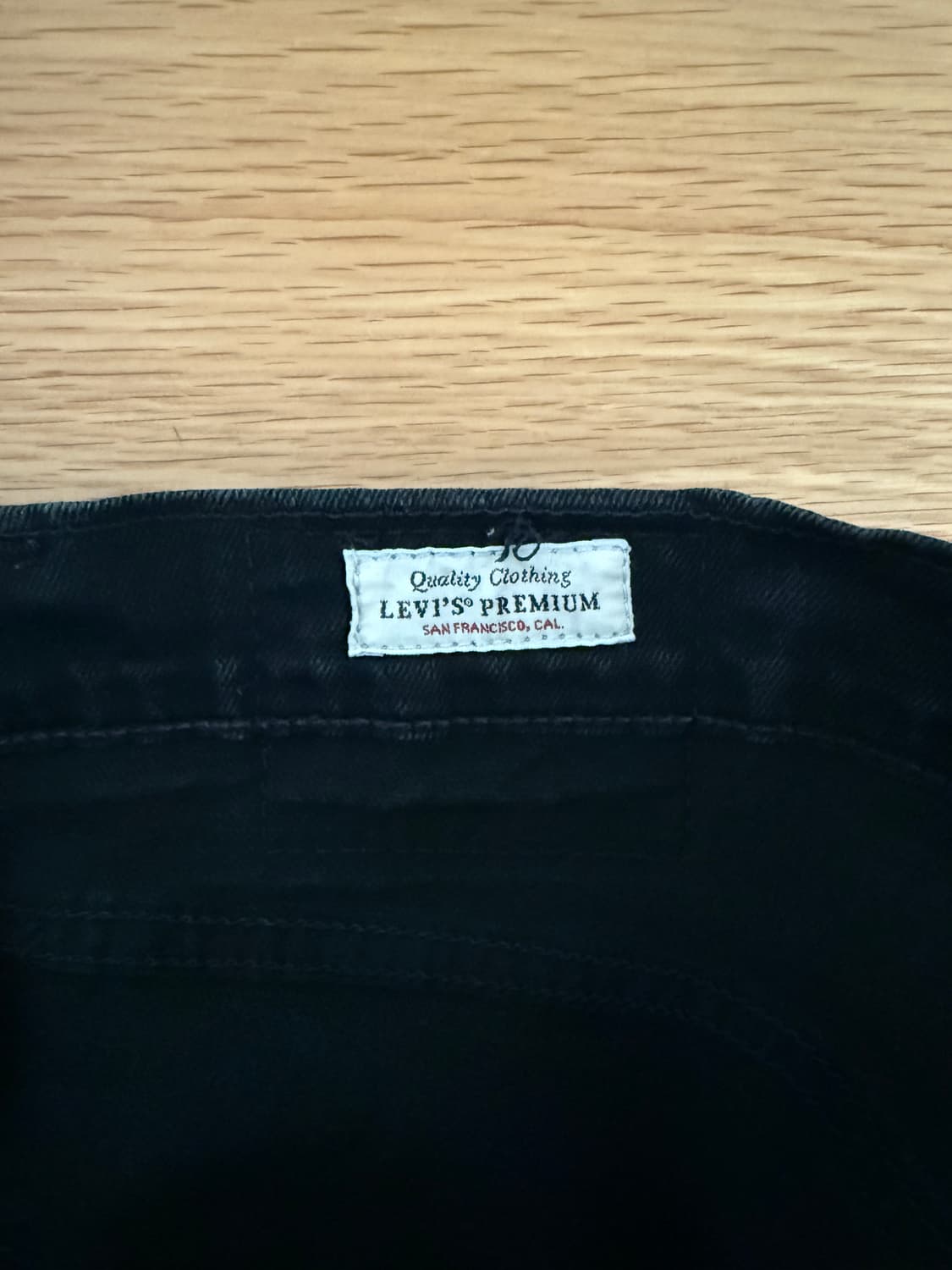 리바이스(Levi's) 프리니엄 블랙 데님 상품이미지8