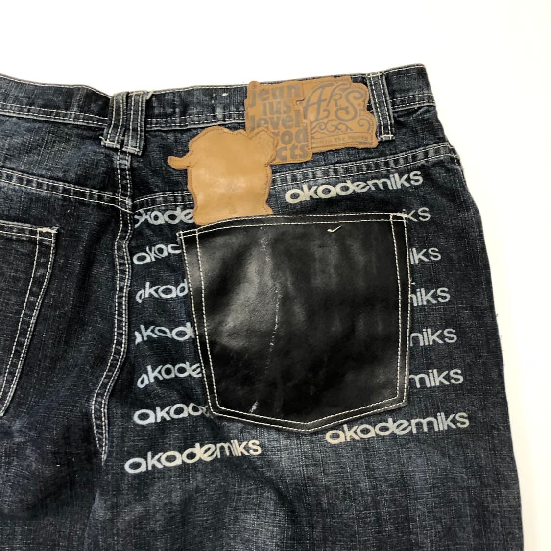 아카데믹스 올드스쿨 빅사이즈 데님팬츠  상품이미지7