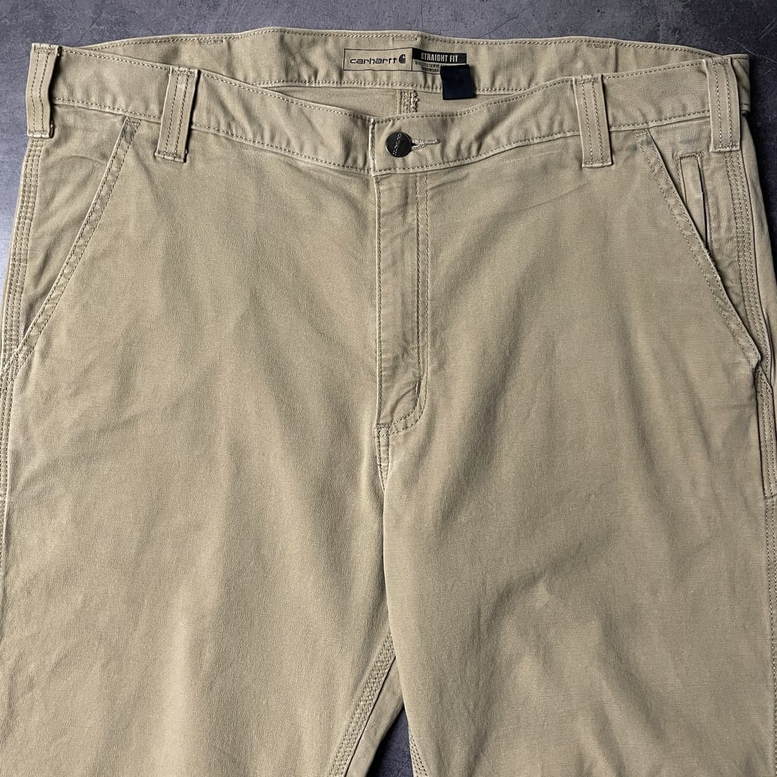 CARHARTT 칼하트 빈티지 베이지 스트레이트핏 워크 팬츠 A01016 상품이미지2