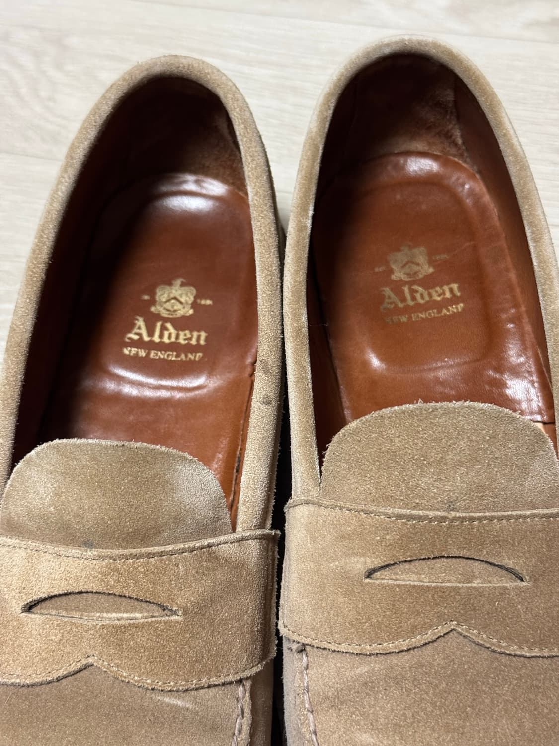 알든 6244 스웨이드 언라인드 로퍼 10E 상품이미지6