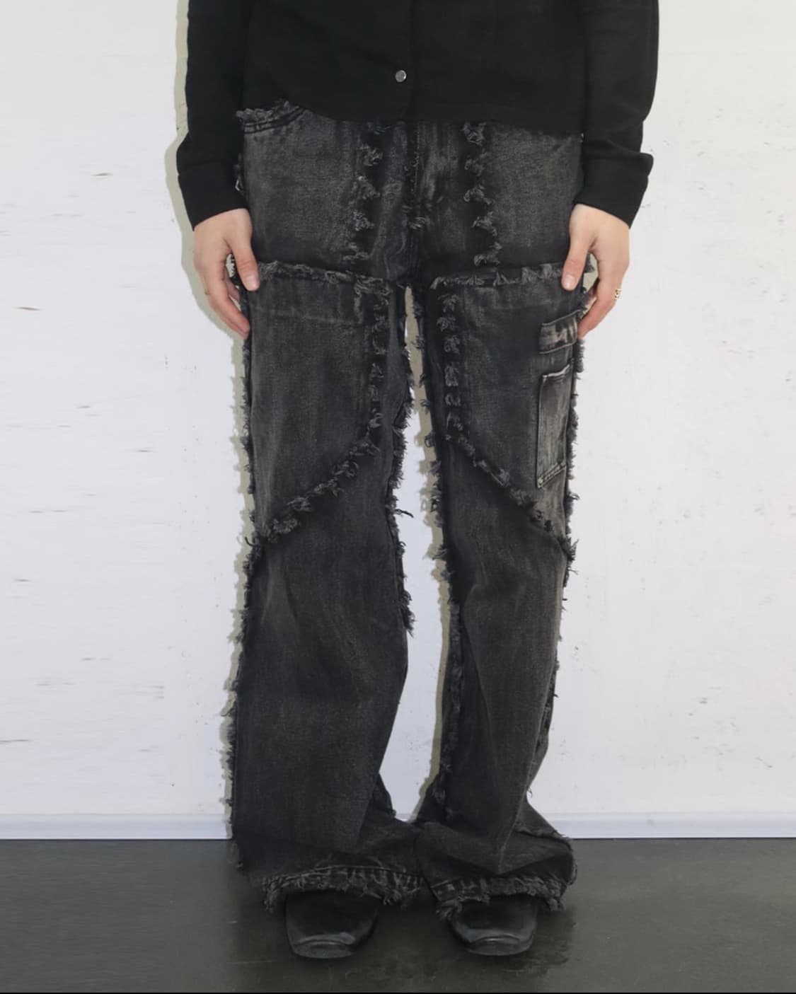 노페이스스튜디오 플레어팬츠 S사이즈 상품이미지1