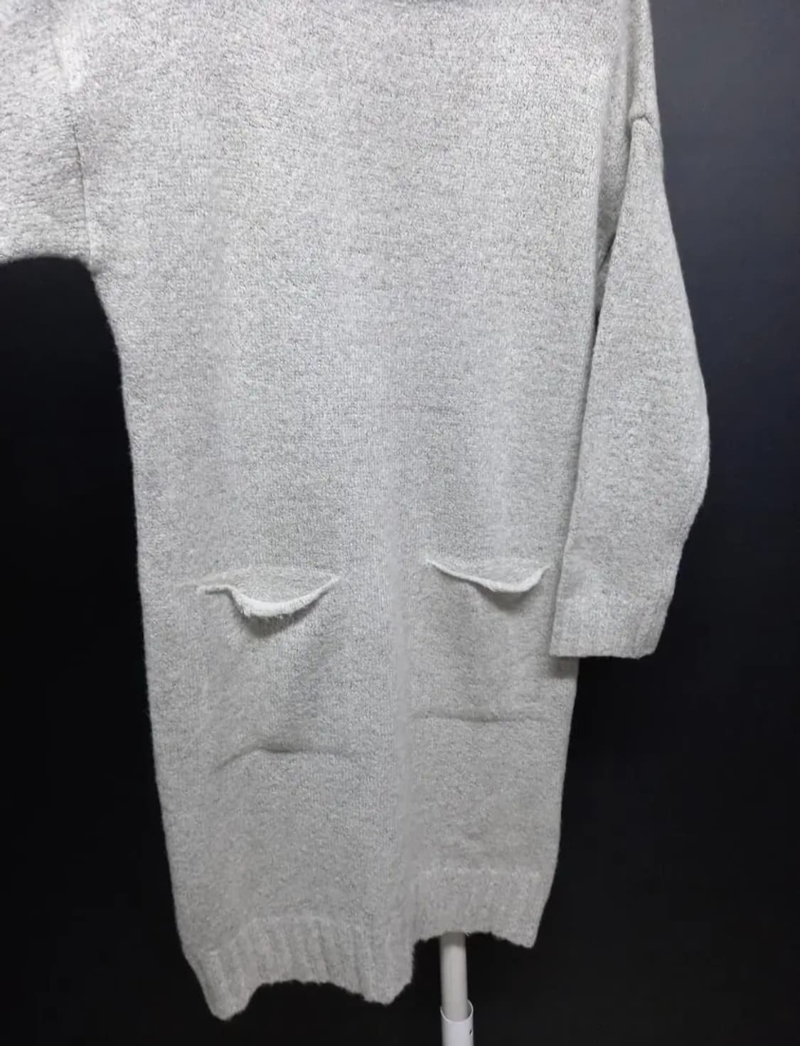 미센스 하이넥 니트 롱 원피스 F 상품이미지3