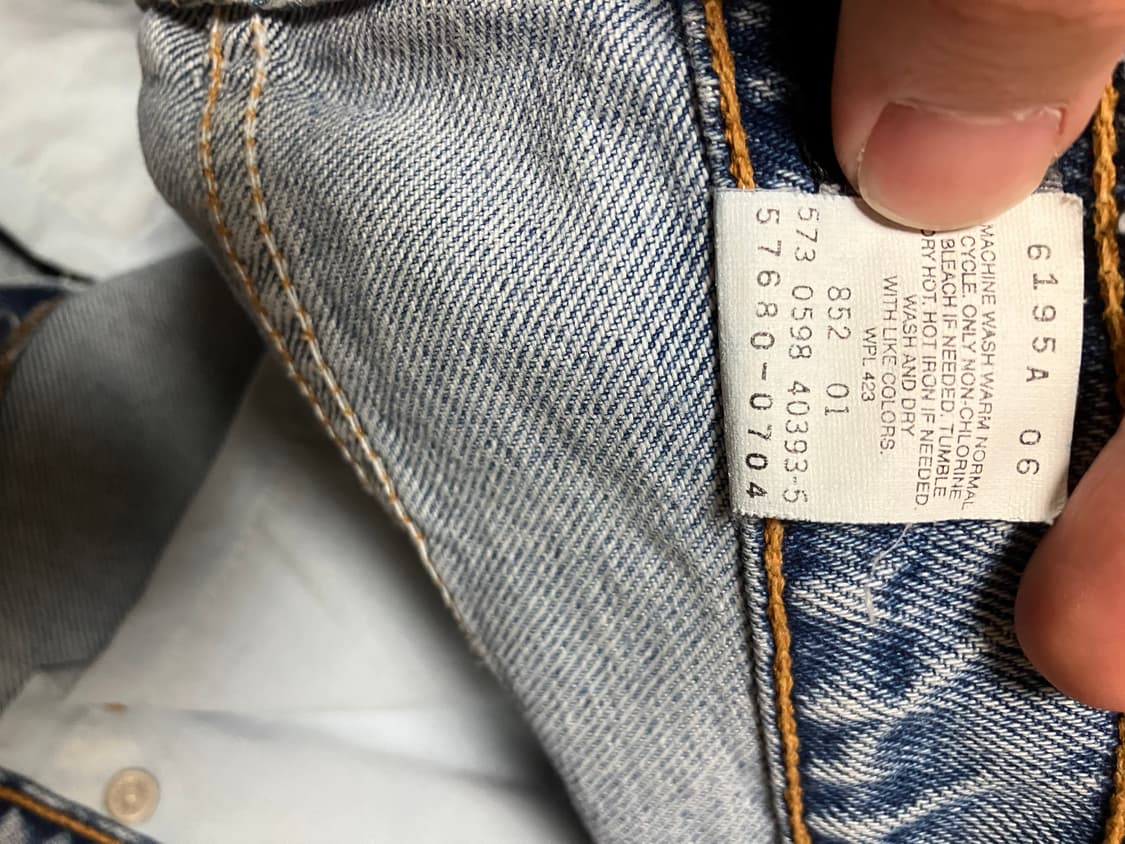 90s usa  리바이스 실버탭 힙스터 플레어 상품이미지6