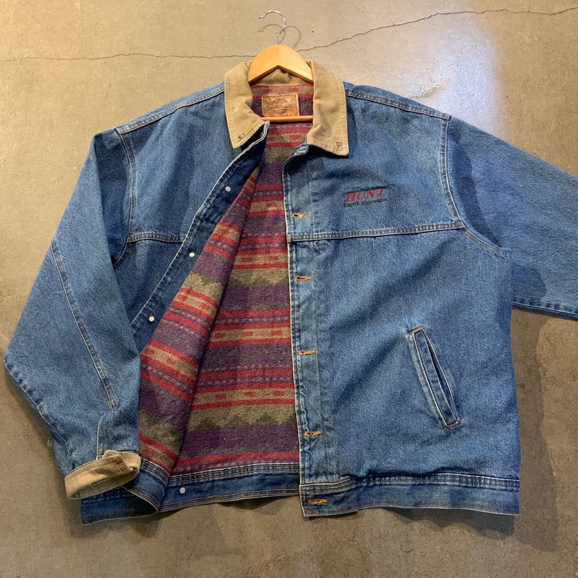 USA 90s 블랭킷 데님 자켓 2XL 상품이미지2