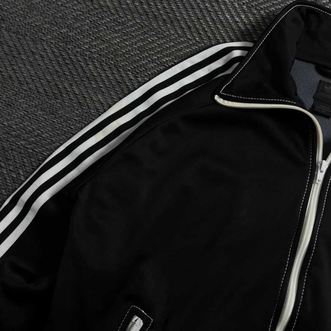 00s 아디다스 클럽 빅로고 올드스쿨 트랙탑 져지o 4064 상품이미지5