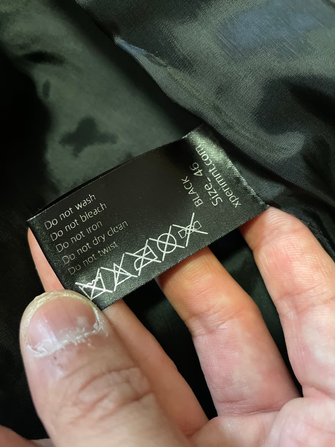 Xperiment 웨스턴 무드 2WAY 램스킨 양가죽 절개 레더 자켓 상품이미지8