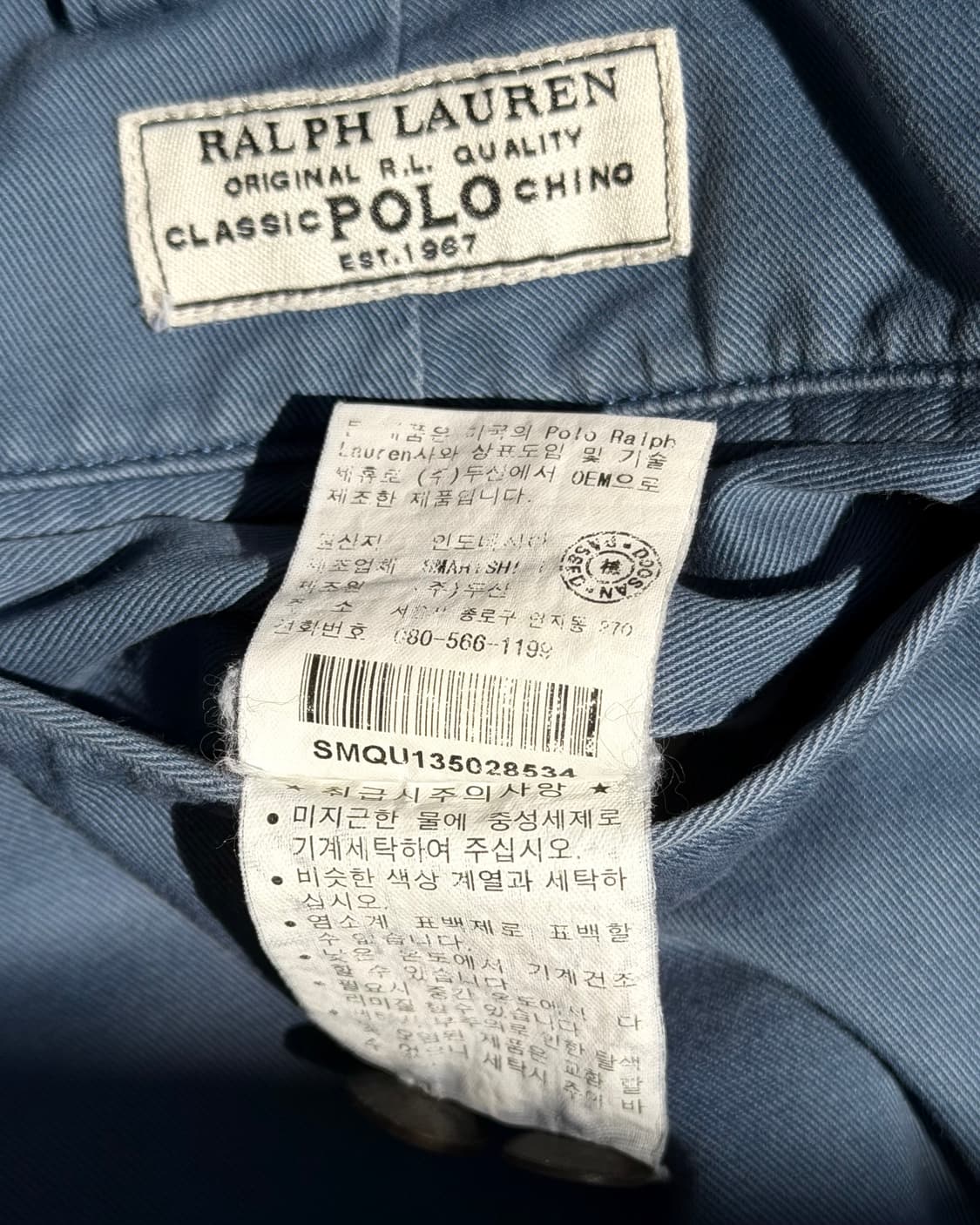  Polo Ralph Lauren blue chino shorts 상품이미지7