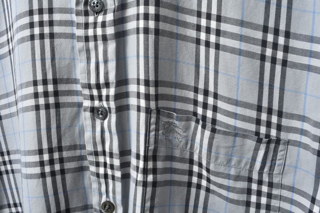 90S 버버리 노바체크 셔츠 L M0100 상품이미지6