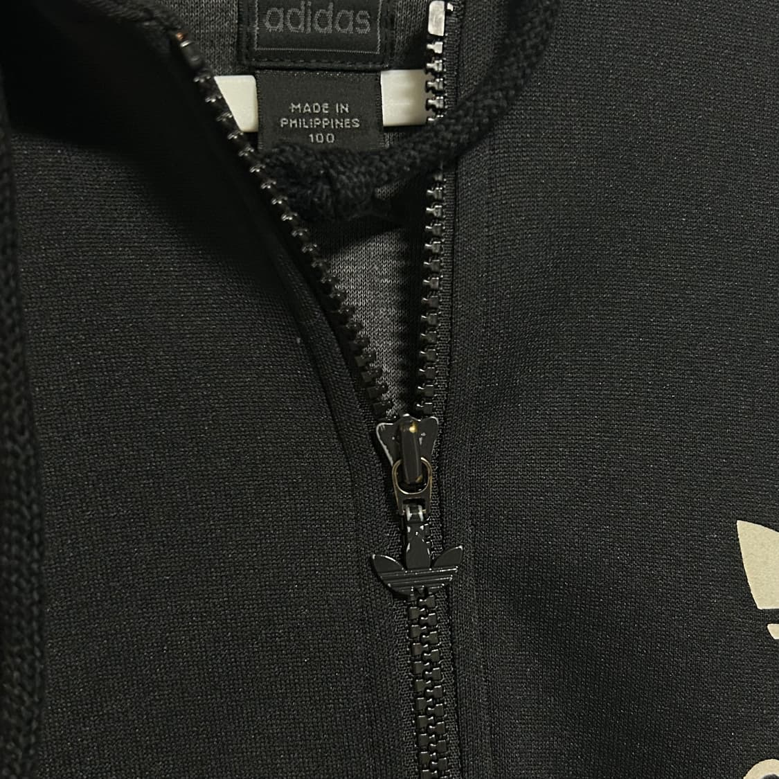 00s 아디다스 플락 후드 집업 져지 블랙 100 상품이미지8
