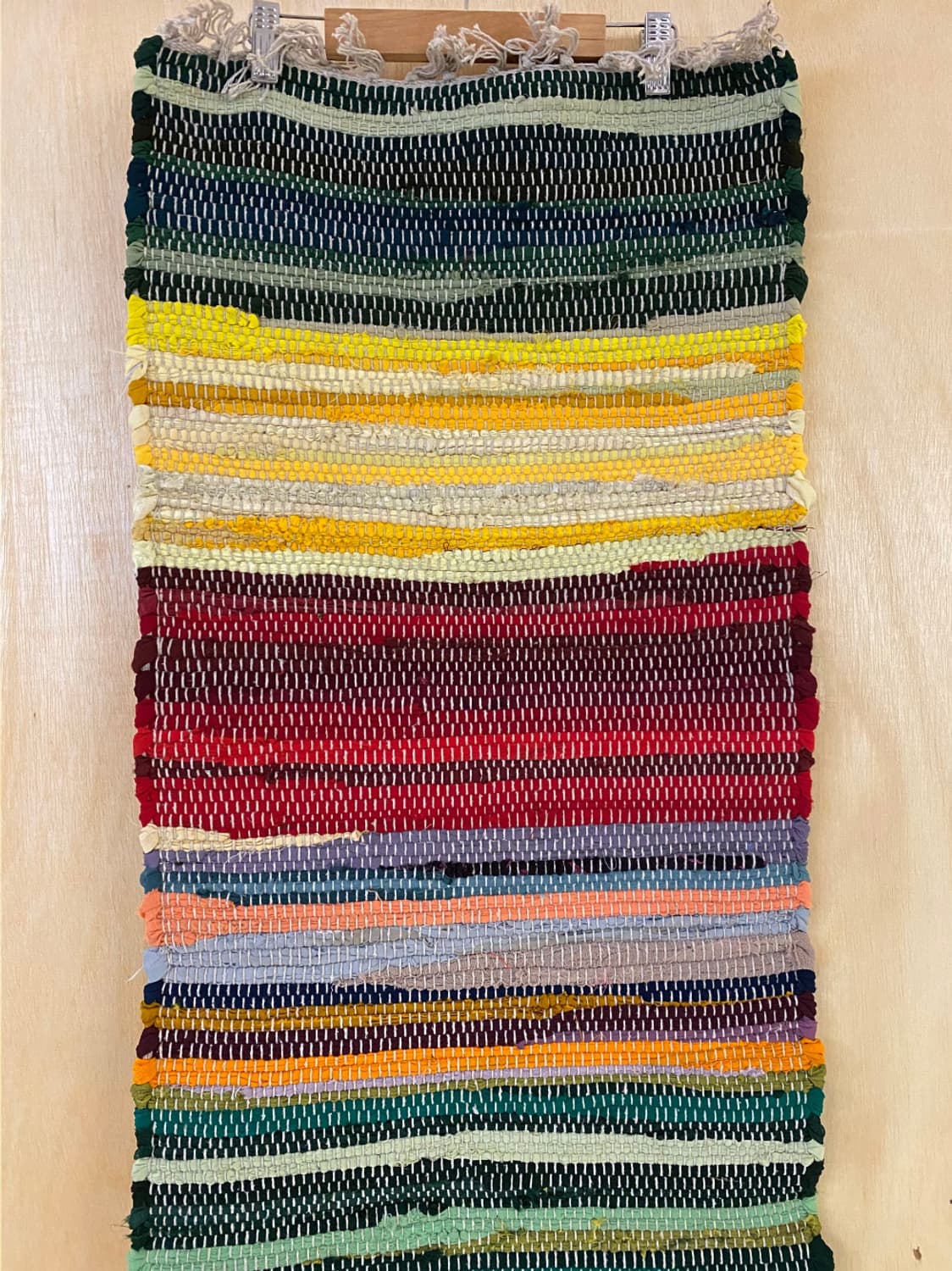 VTG hand made chindi rug 핸드메이드 신디 러그 상품이미지4