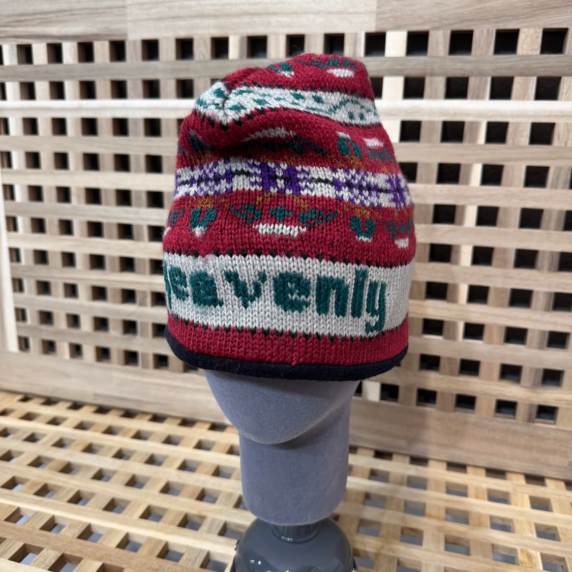 빈티지 made in usa 니트 비니 상품이미지4