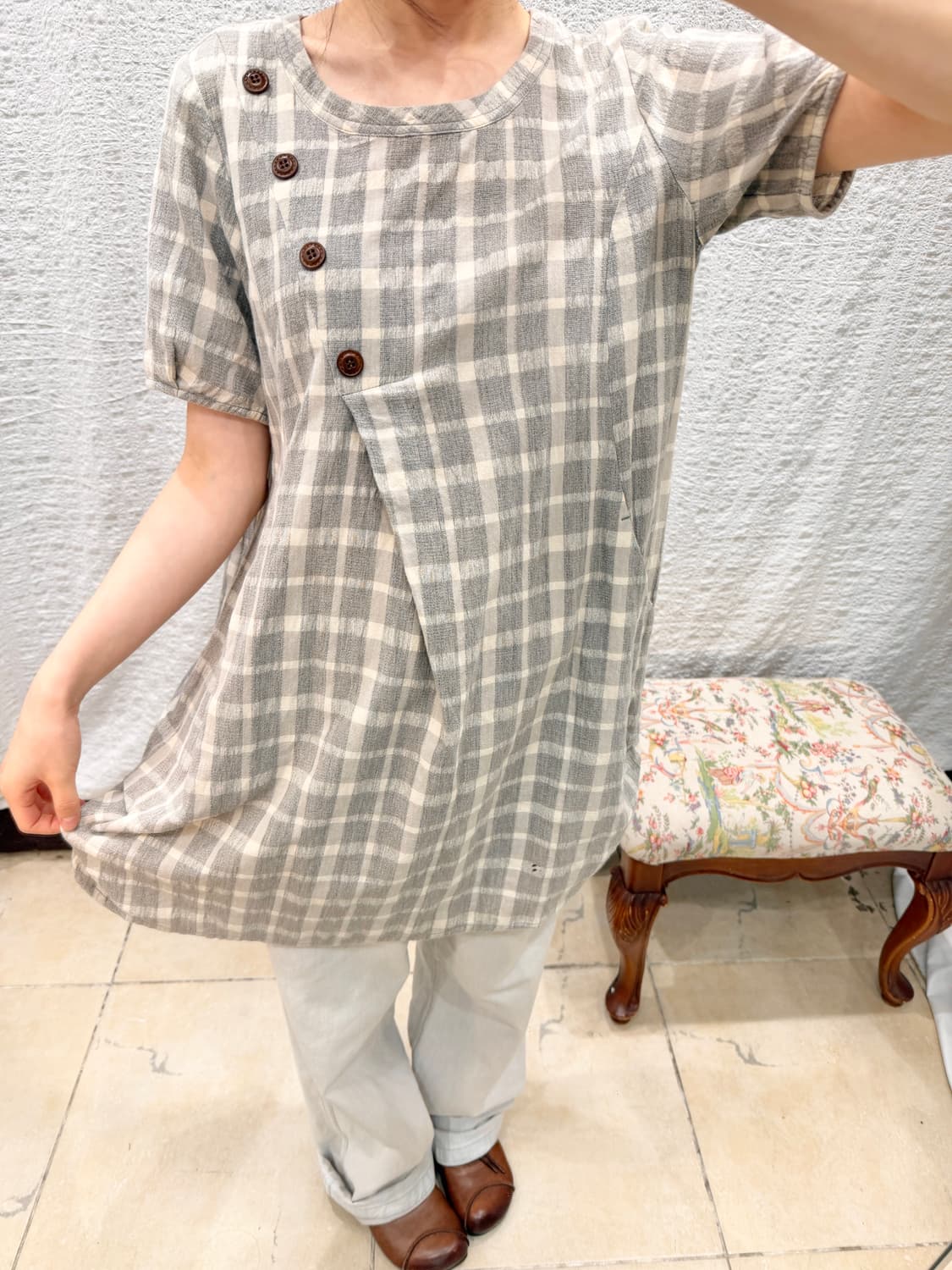 Cookie Check Dress 상품이미지1