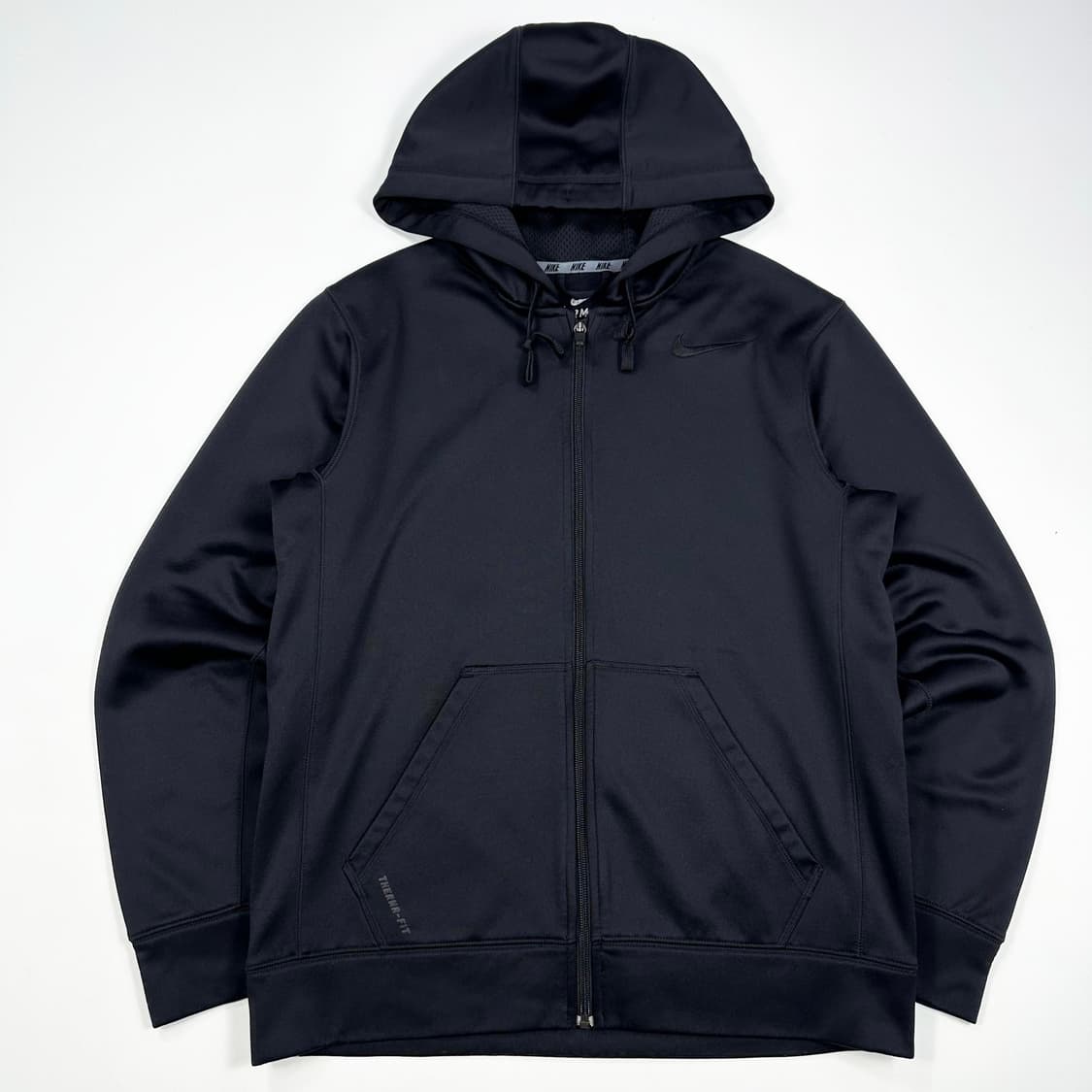 나이키 스우시 트레이닝 블랙 후드집업 (M) 상품이미지2