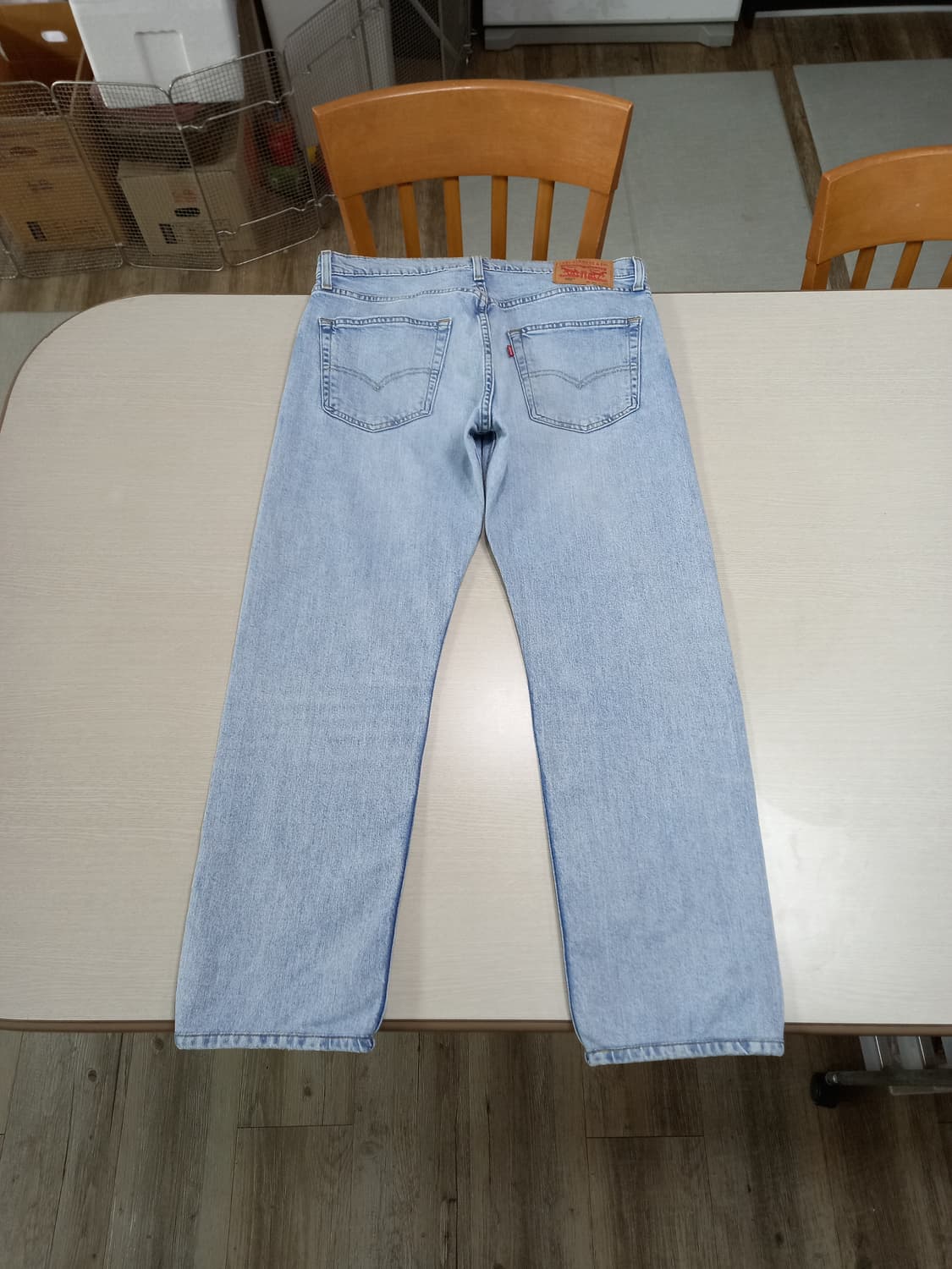 33 리바이스502 리오셀28% 워싱 스판 슬림일자진 33-454 상품이미지2