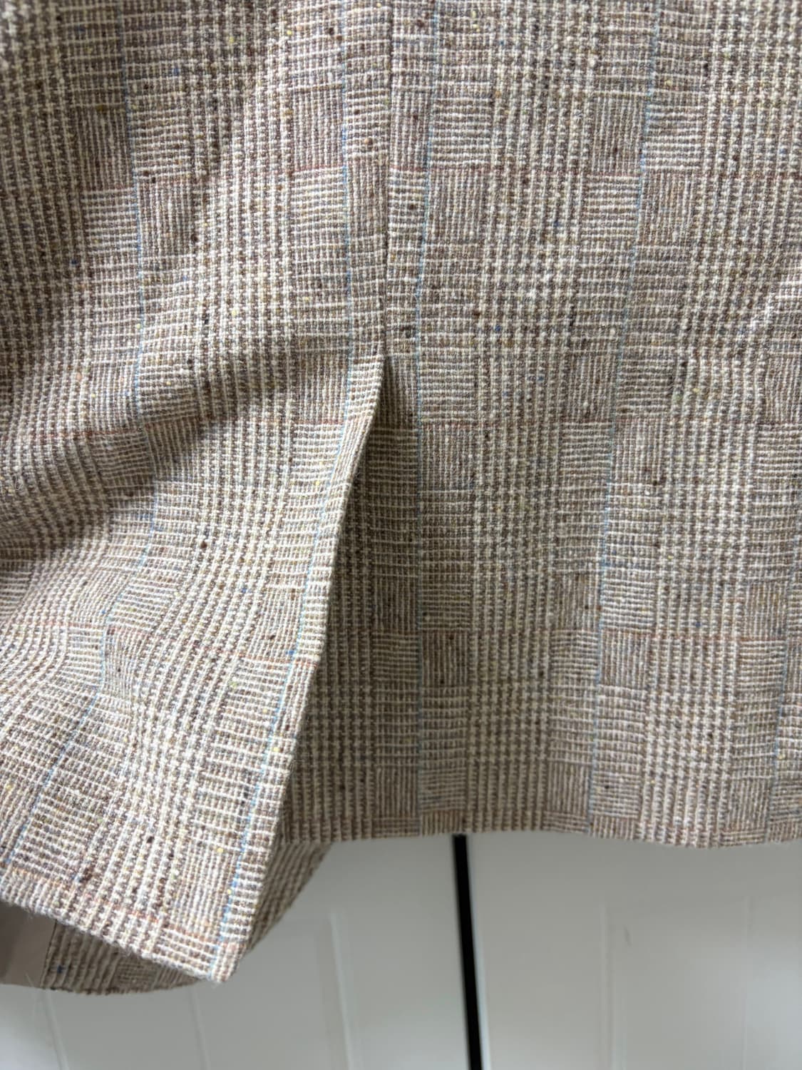 그로브 스토어 체크 울자켓 상품이미지4