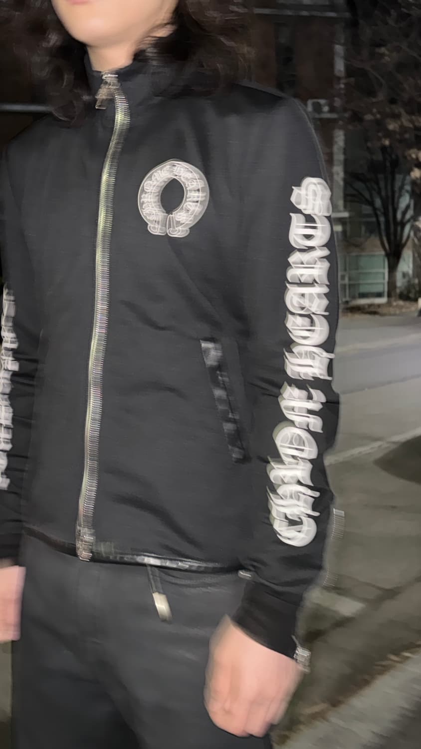 크롬하츠 구형 메쉬 져지 트랙자켓 상품이미지1