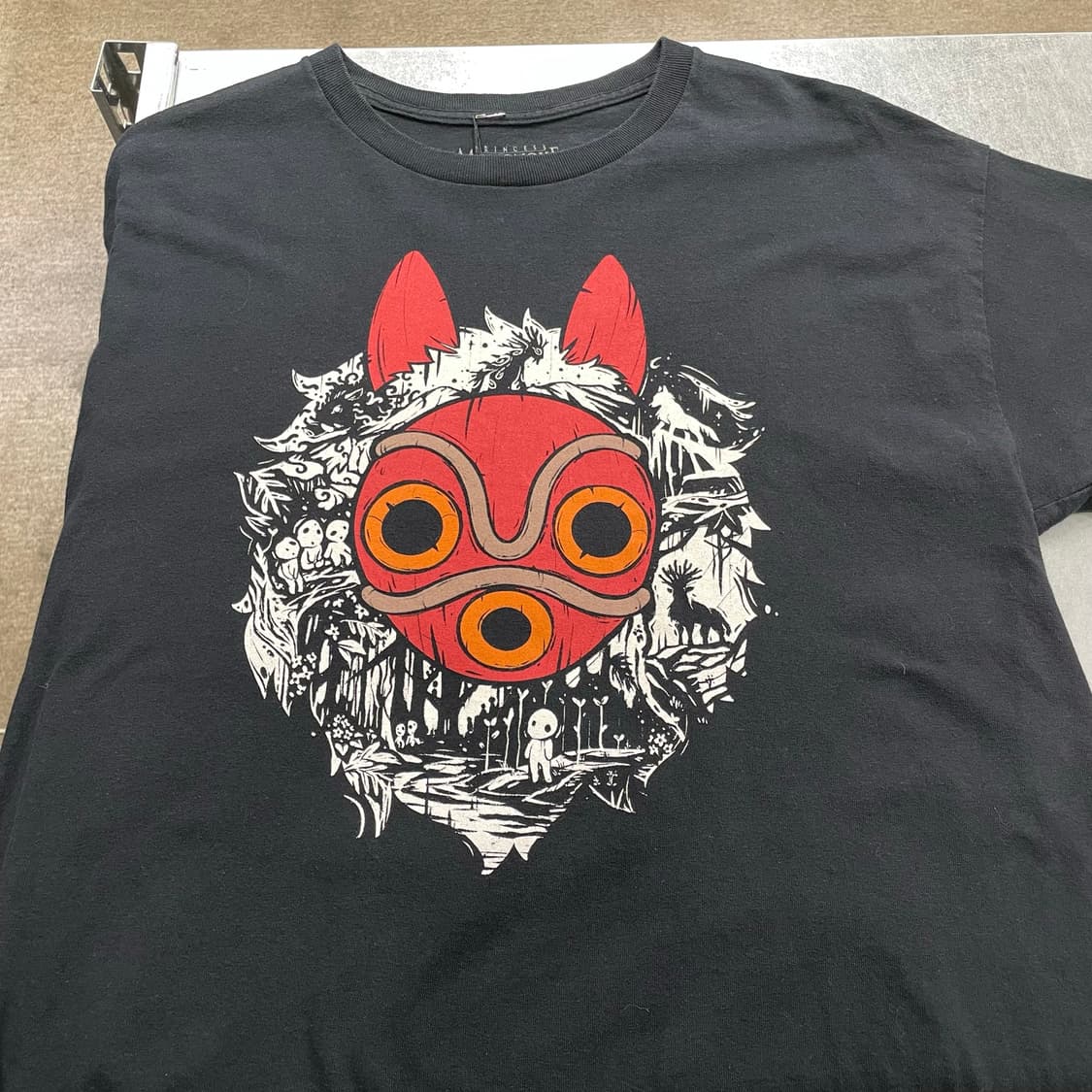 (L) MONONOKE 모노노케 히메 원령공주 프린팅 반팔티 상품이미지6