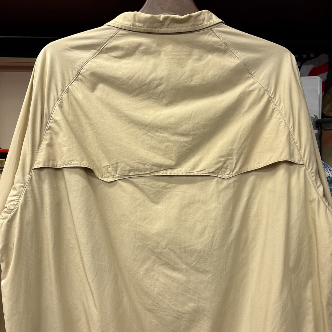 90s 폴로 랄프로렌 체크라이닝 바이스윙 헤링턴 자켓 베이지 N1169 상품이미지5