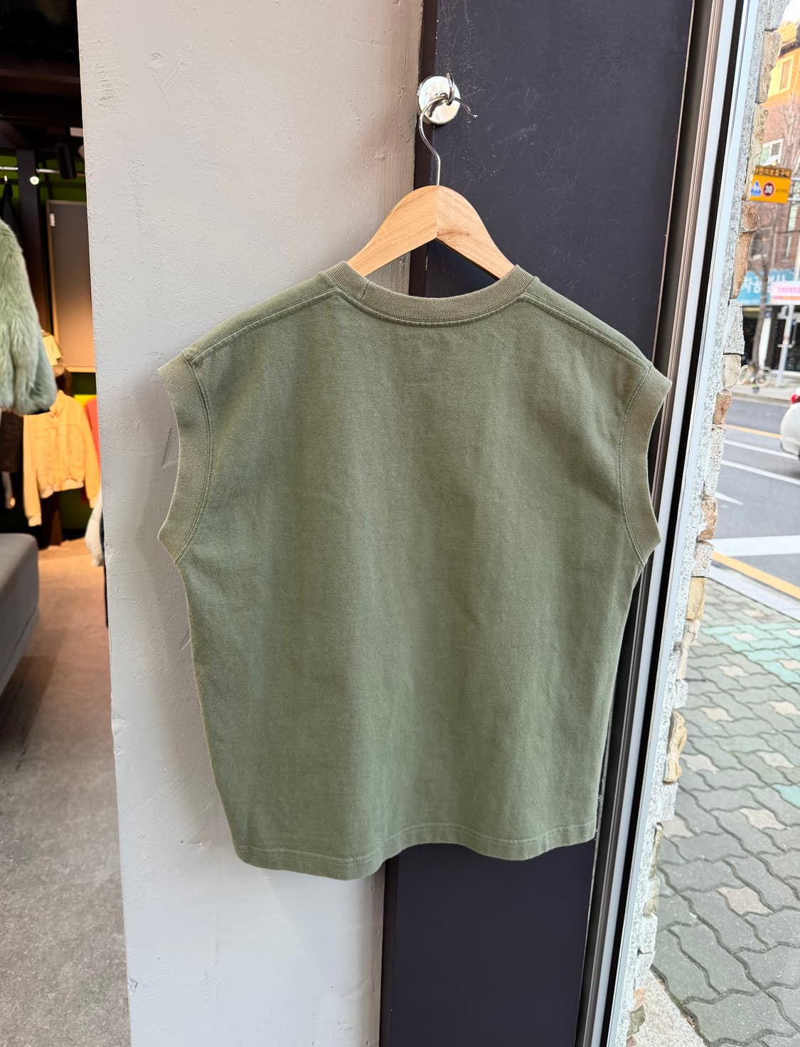 단톤 미니로고 슬리브리스 민소매 상품이미지6