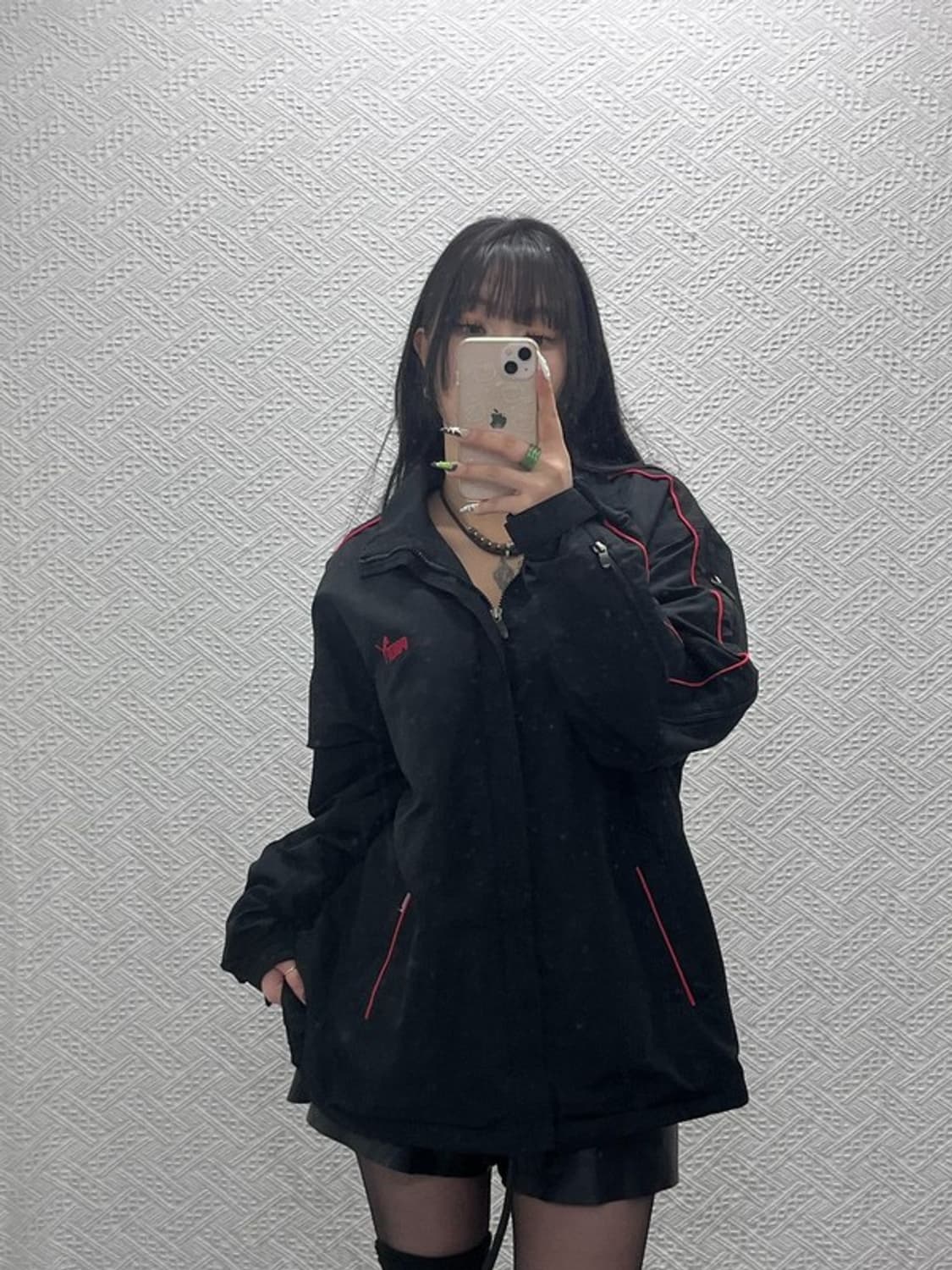 푸마 올드스쿨 빈티지 스포티 오버핏 바람막이 자켓 110 C08843 상품이미지2