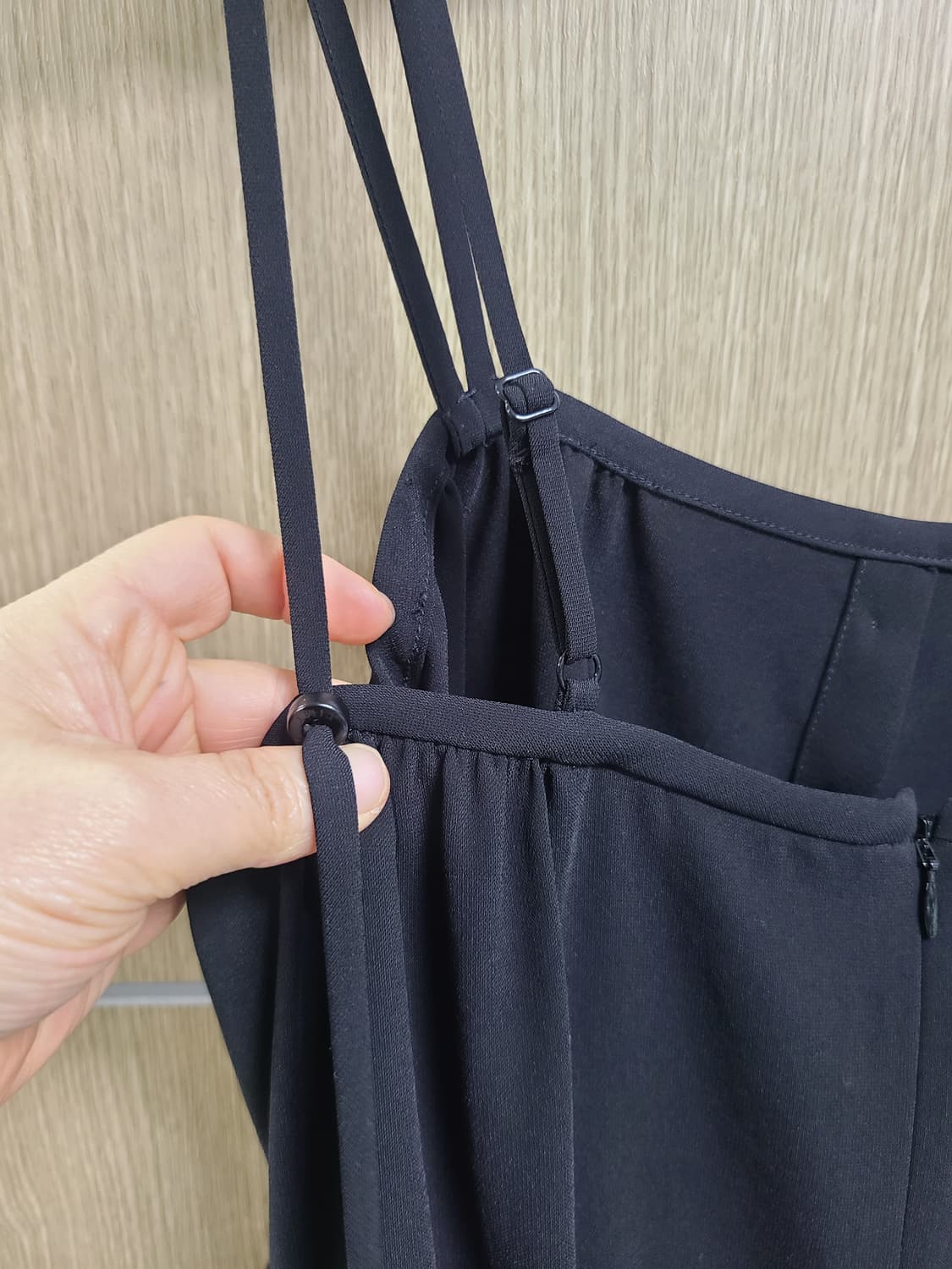타임 뷔스티에 블랙 롱원피스  상품이미지5