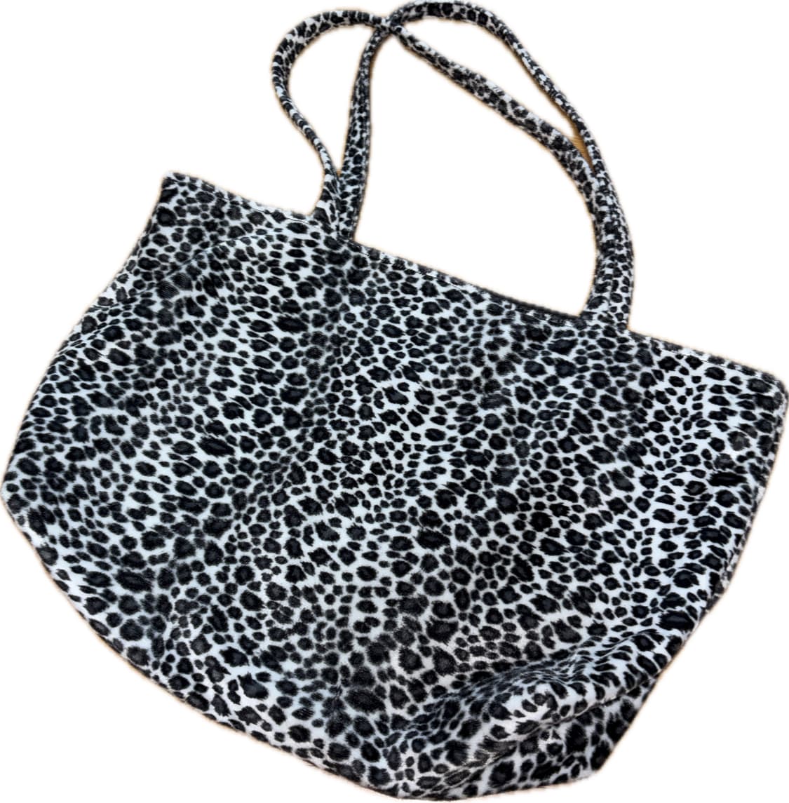 유령도시 블랙 레오파드 숄더백 상품이미지2