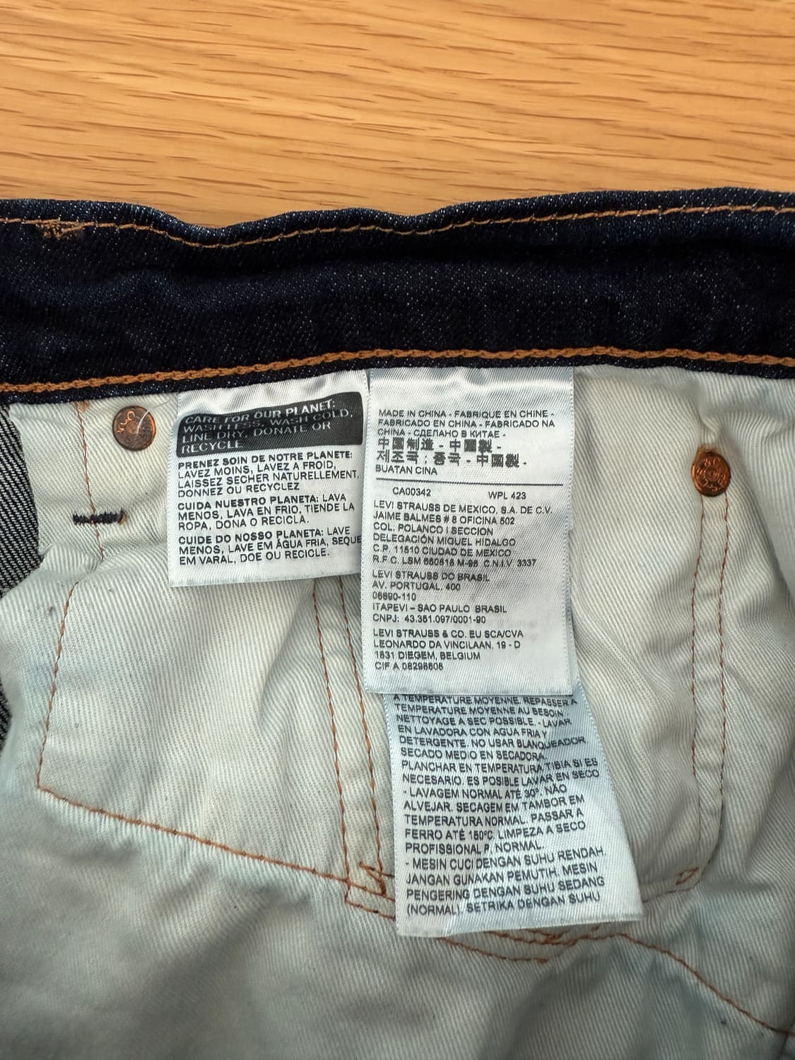 리바이스(Levi's) 프리미엄 데님 팬츠 상품이미지8