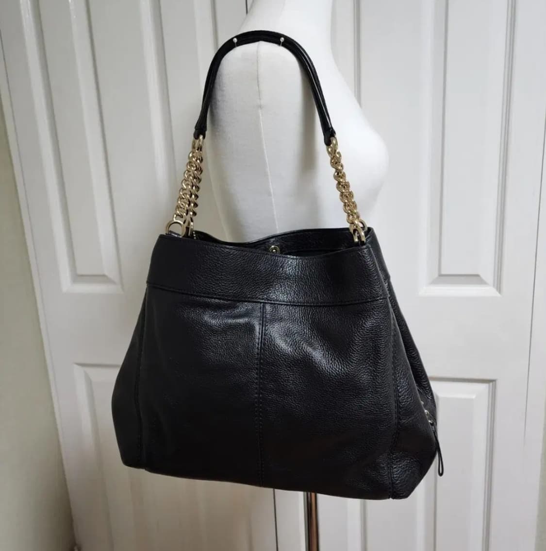 상태굿굿) 코치 체인 숄더백 상품이미지4