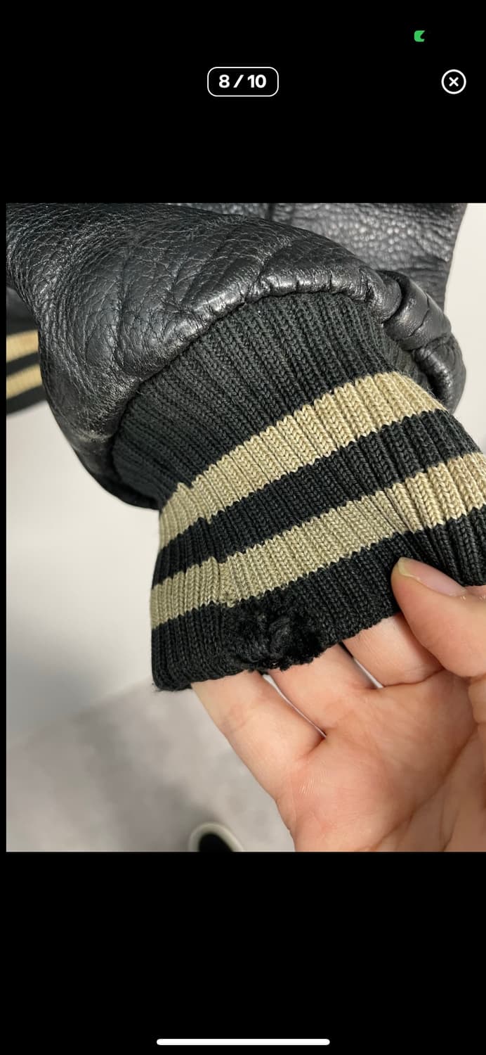 빈티지 블렌따노 블랙 카우 레더자켓 A2856 상품이미지8