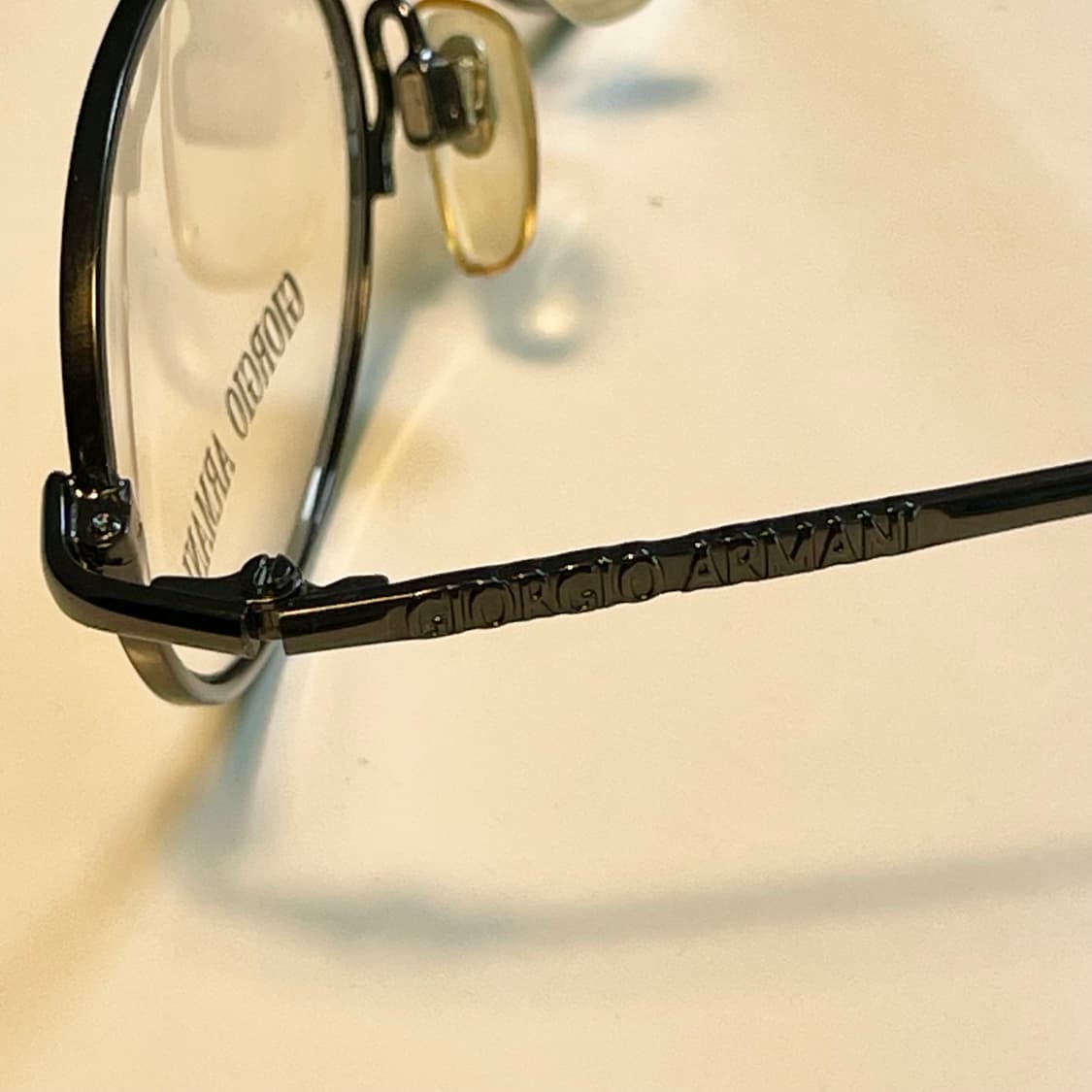 GIORGIO ARMANI 조르지오 아르마니 사의 빈티지 안경 판매합니다 상품이미지4