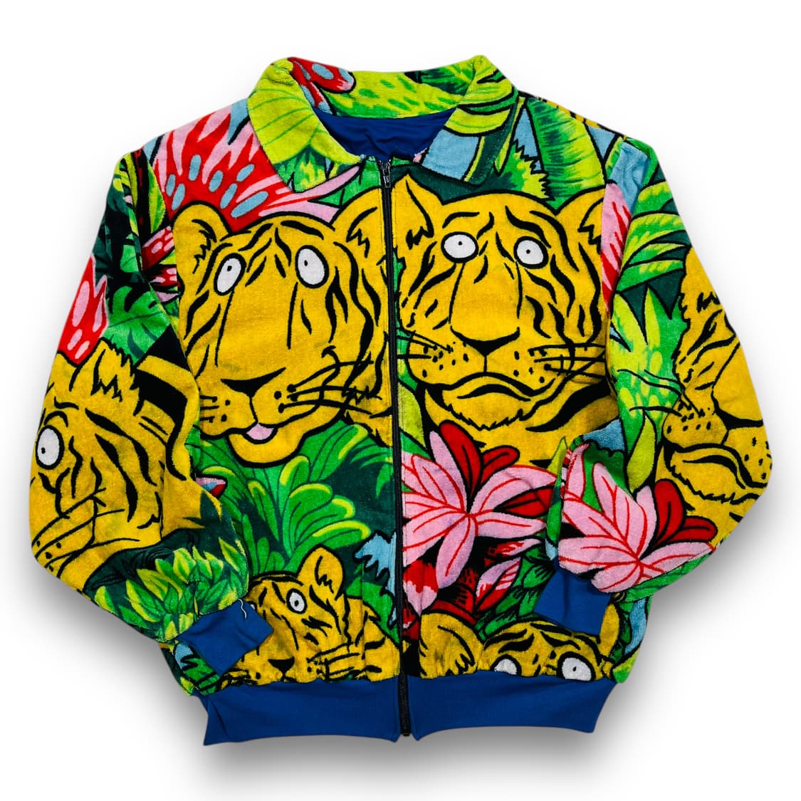 Tropical Jungle Tiger Vintage Jacket 상품이미지2