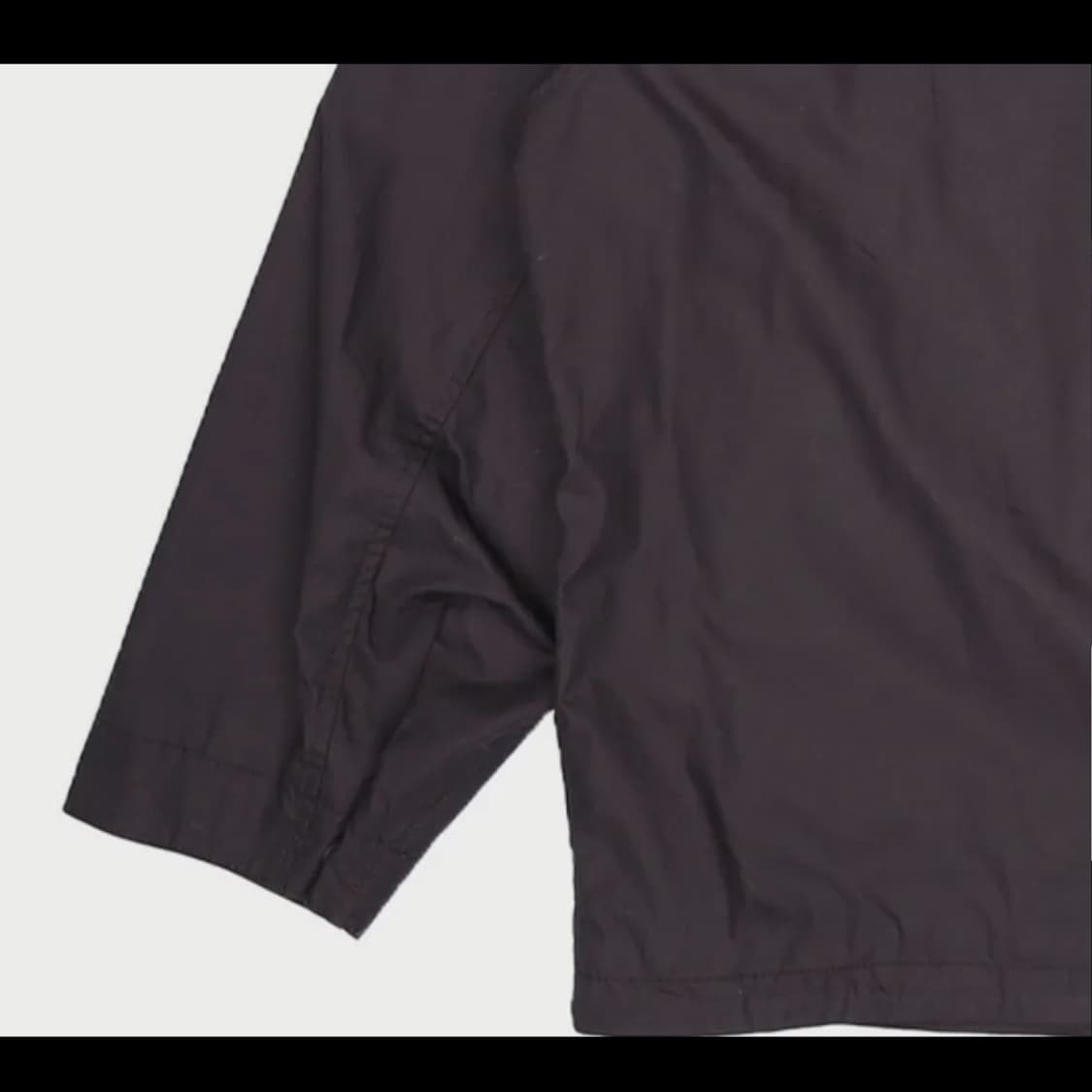 유니클로C 코튼쇼트블루종 블랙 XXL 택없는 새상품 상품이미지8