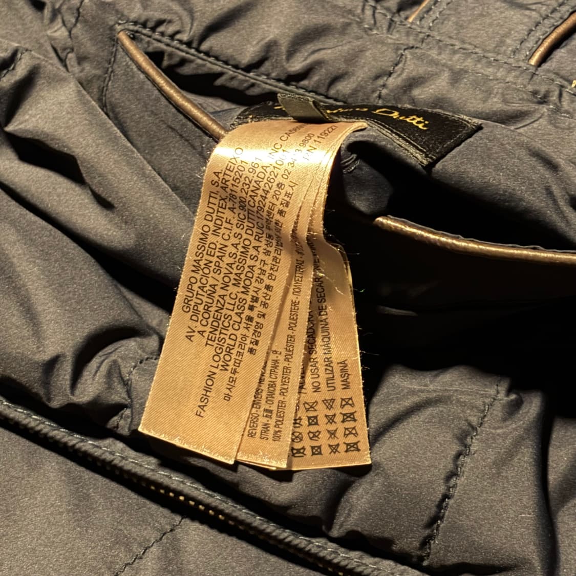 MASSIMO DUTTI LAMBSKIN QUILTING JACKET 상품이미지9