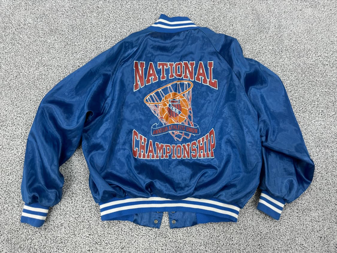 90s USA 바시티자켓 상품이미지2