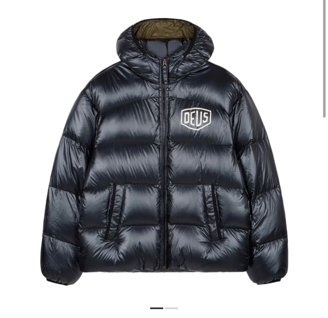 데우스 엑스 마키나 쉴드 후드 다운 자켓 블랙 Deus Ex Machin 상품이미지1