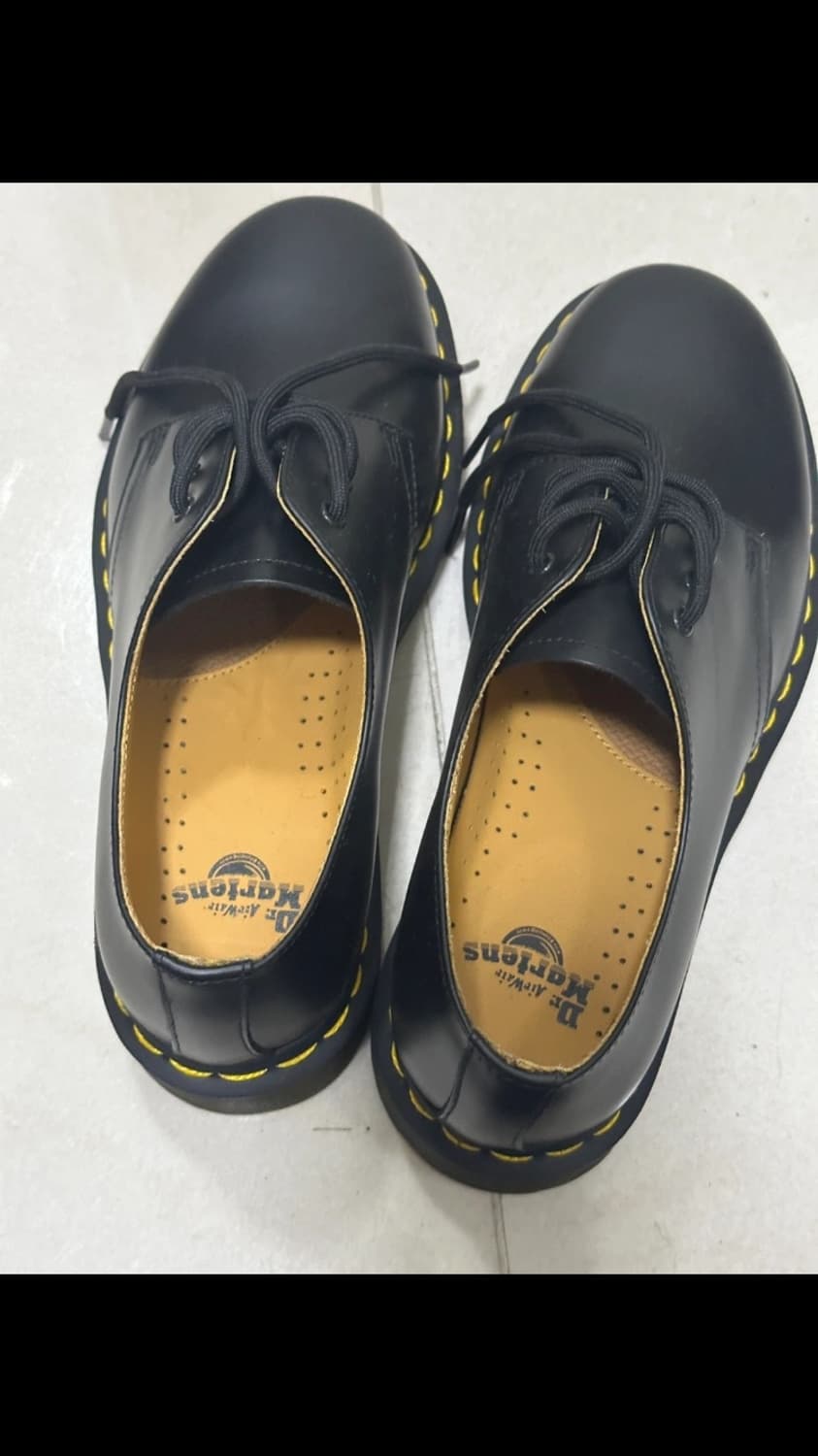 닥터마틴 1461 블랙 스무스 240mm (UK 5 / US L 7) 상품이미지2