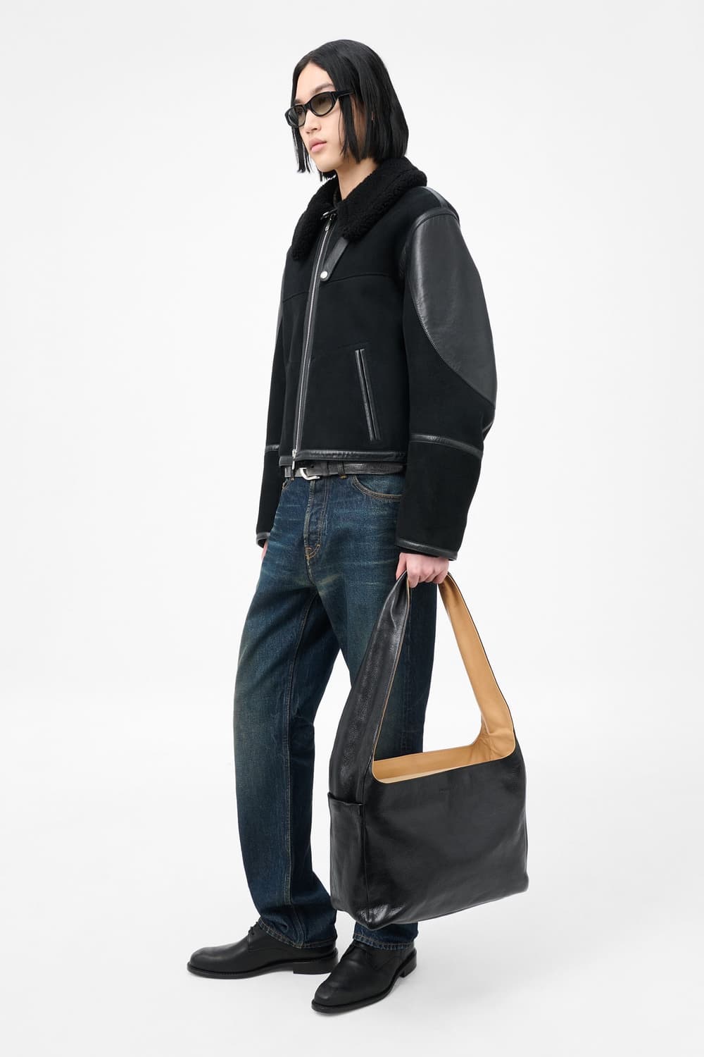 아워레가시 25fw 그란데 브릭백/블랙 상품이미지7