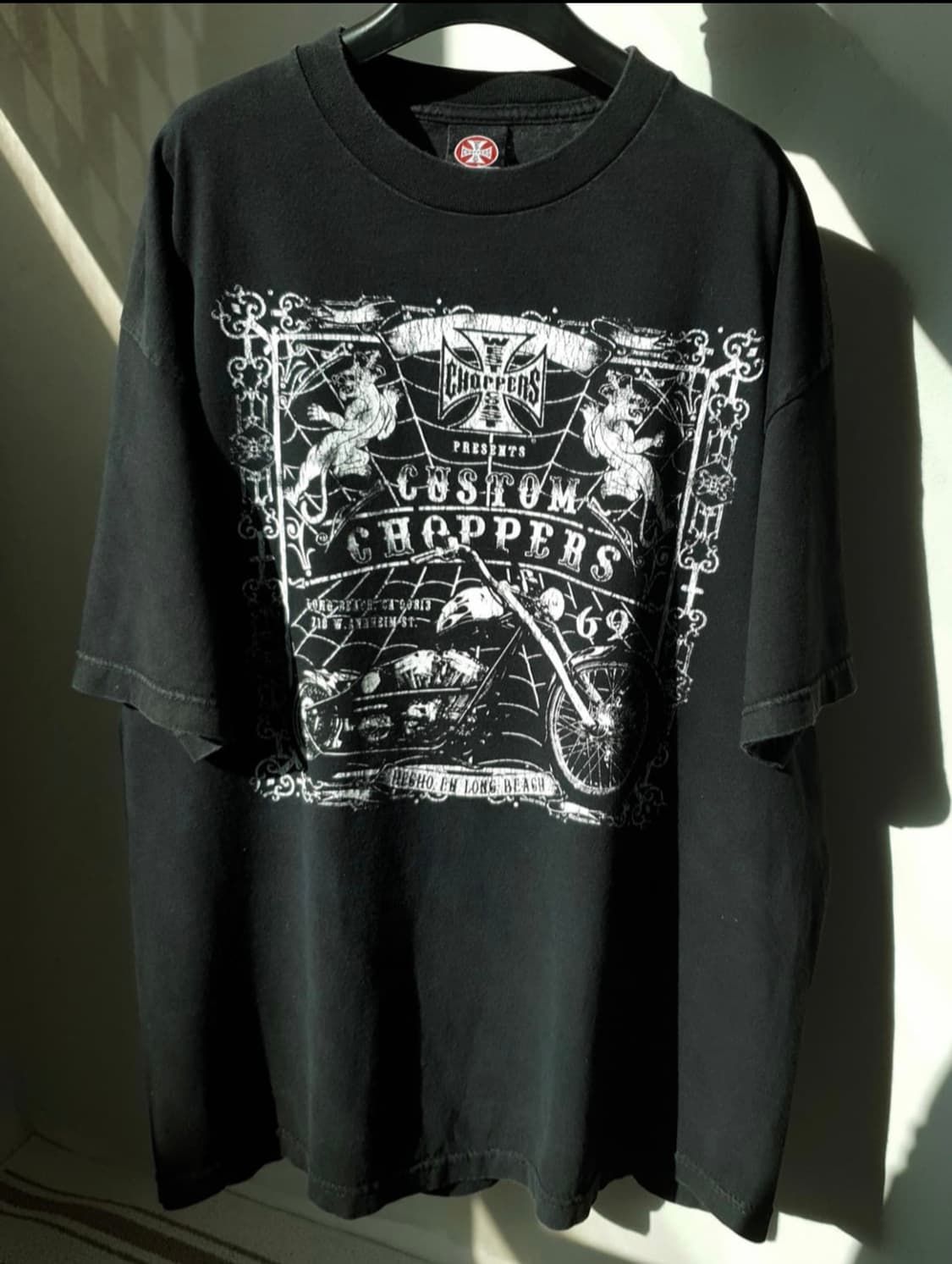 90s west coast choppers 프린트티 상품이미지2