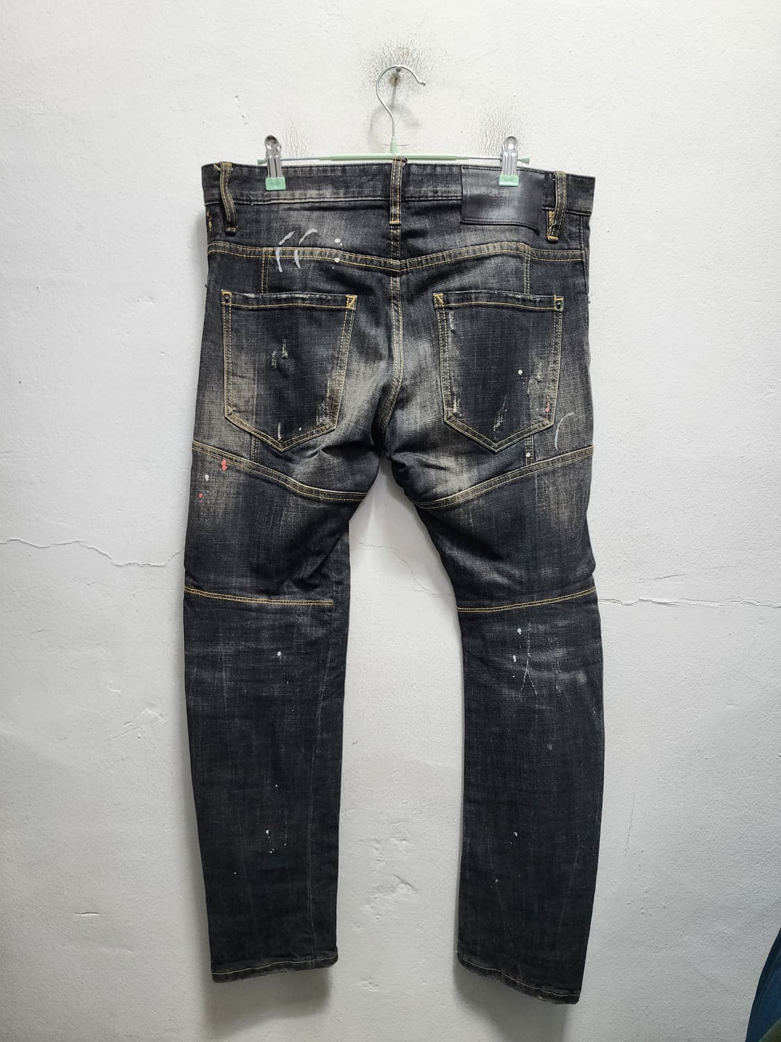 디스퀘어드2 바이커진 흑청바지  상품이미지2