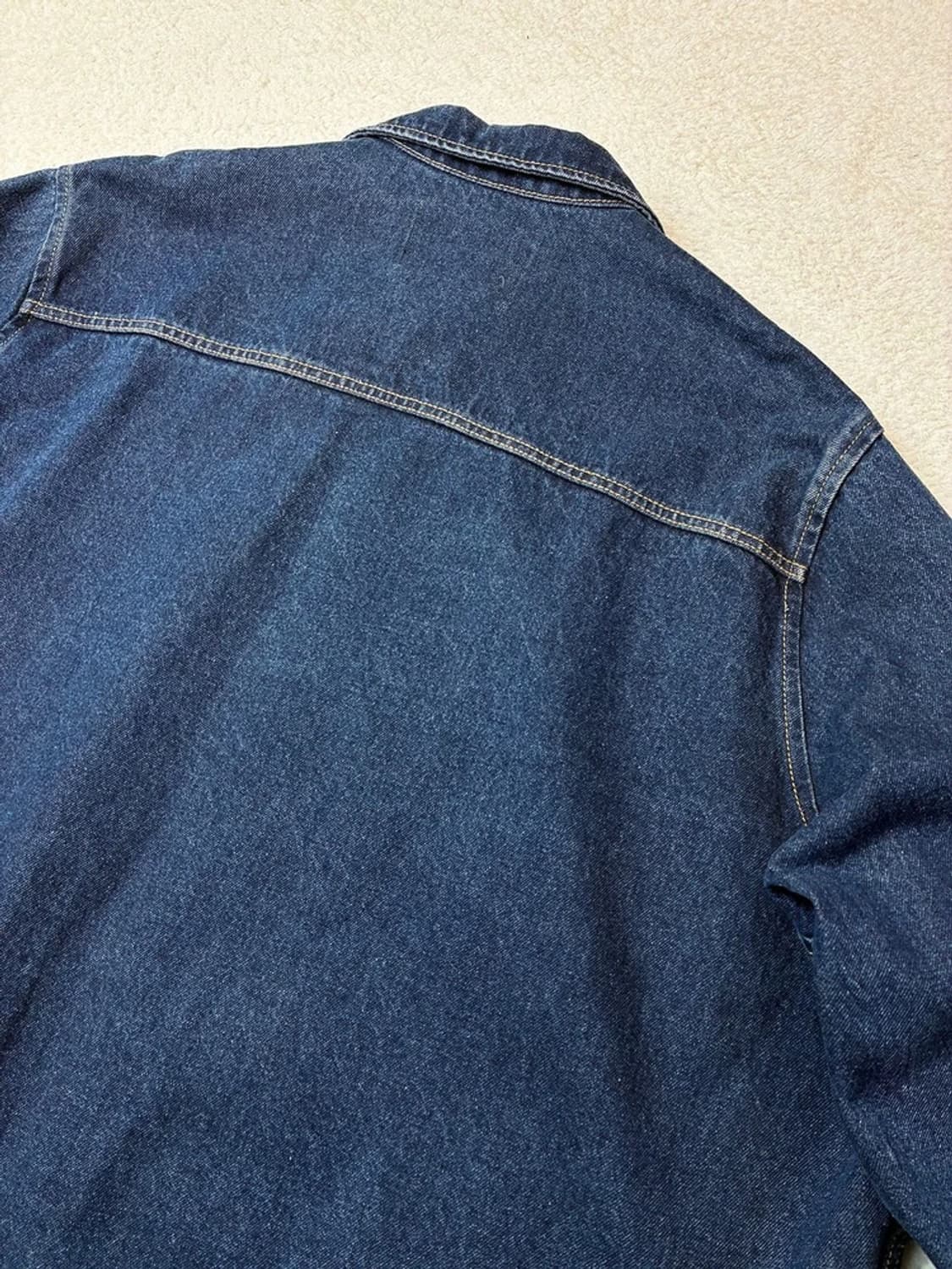 인사일런스 18FW 오버사이즈드 데님 셔츠 PN6004 상품이미지6